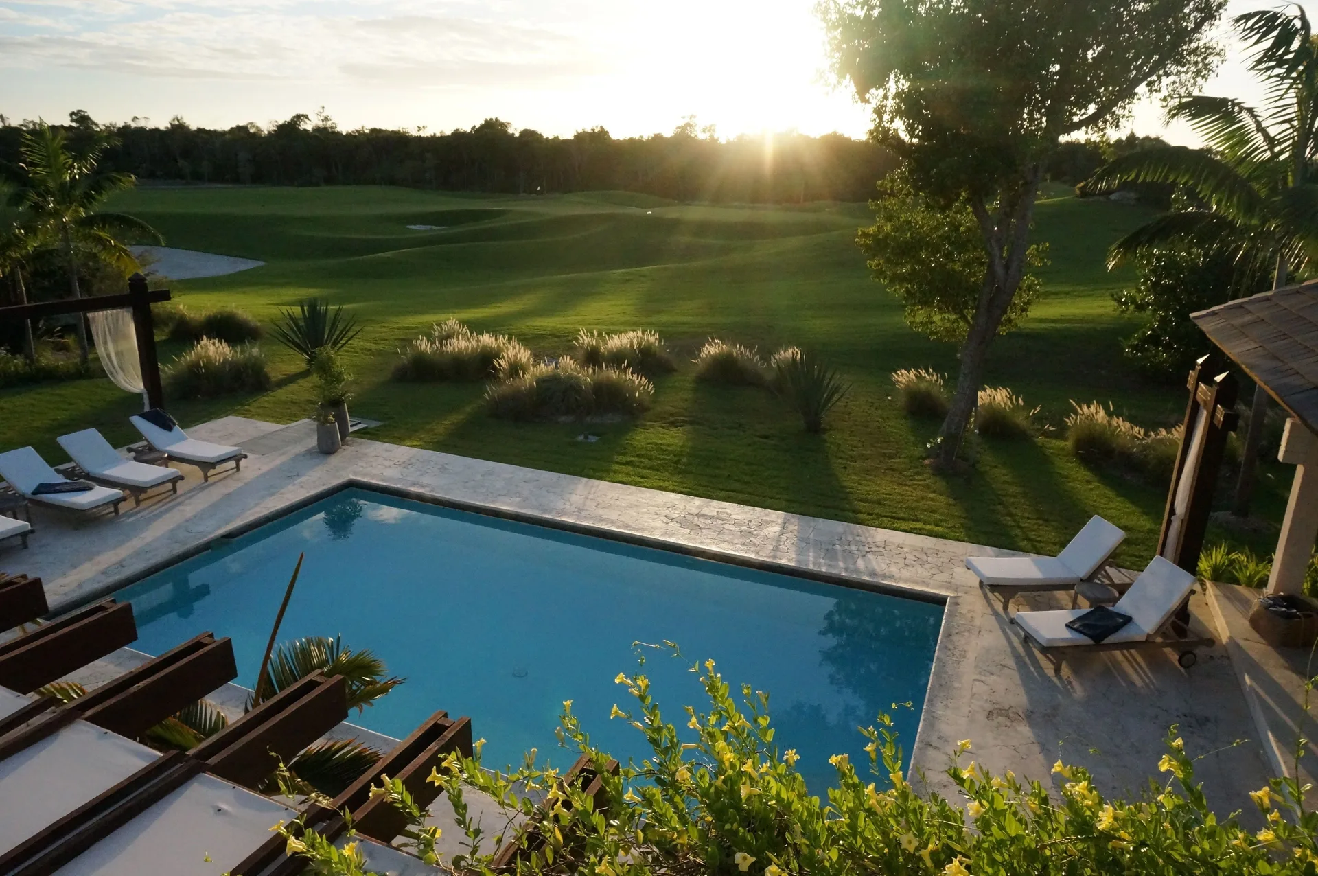 Hacienda A-19 private Punta Cana villa with tropical grounds and spacious poolside living areas