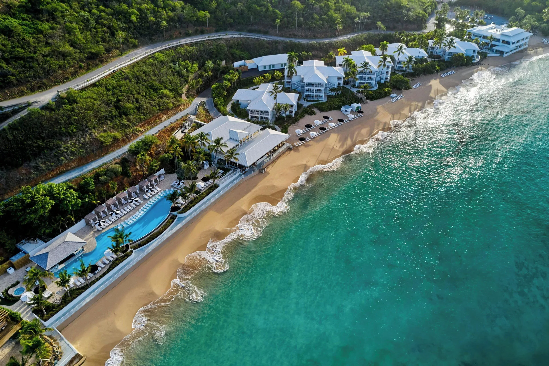 Buoy Haus Beach Resort St. Thomas Autograph Collection boutique beachfront resort with modern island style