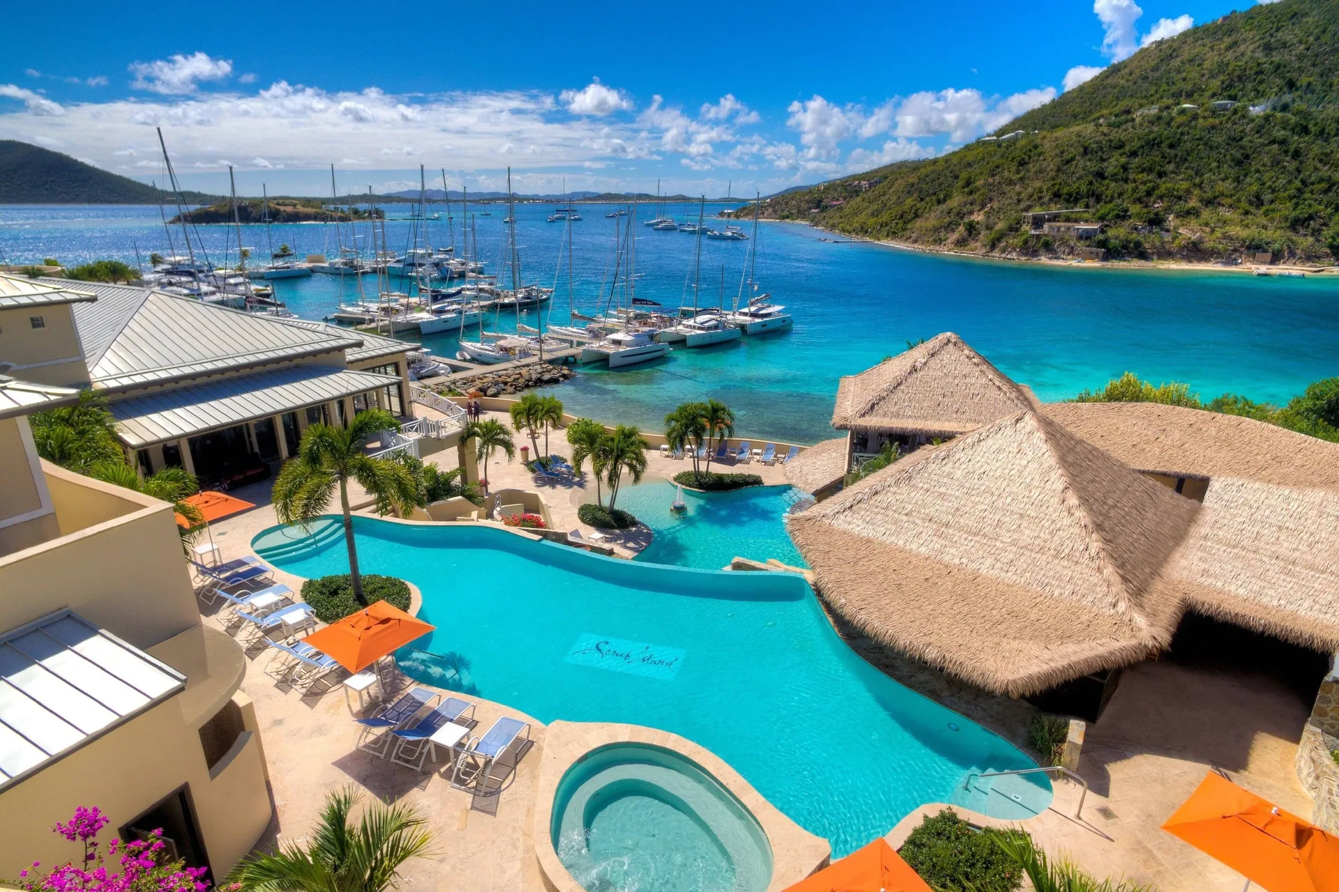 Scrub Island Resort Spa and Marina private island BVI resort with marina, spa, and oceanfront villas