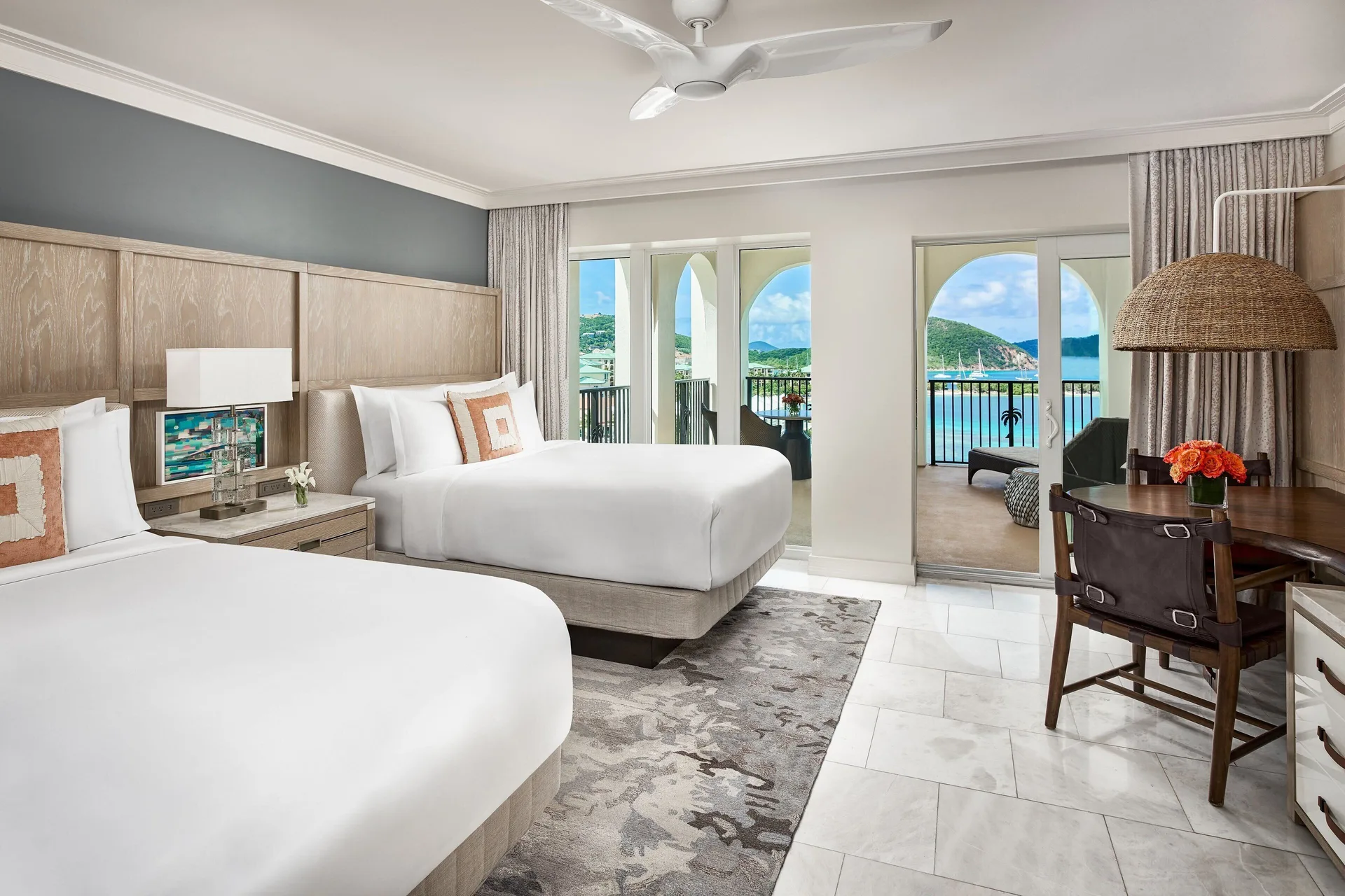 The Ritz-Carlton St. Thomas luxury beachfront resort with refined rooms, pools, and Great Bay setting