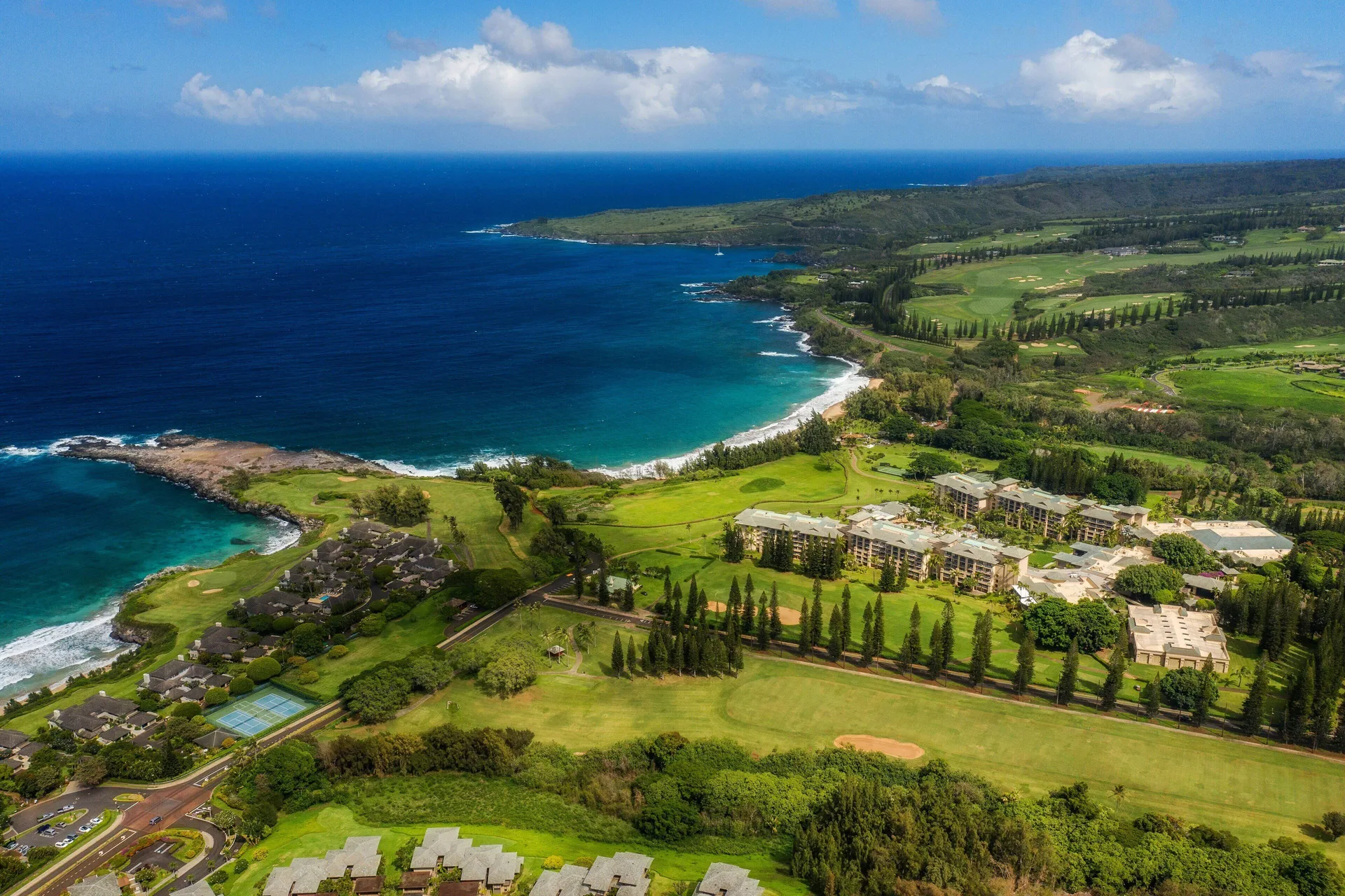The Ritz-Carlton Maui Kapalua luxury resort with coastal views and secluded northwest Maui setting