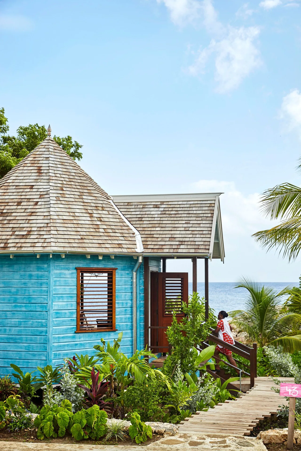 GoldenEye luxury villa resort with lagoon cottages and historic north coast Jamaican setting