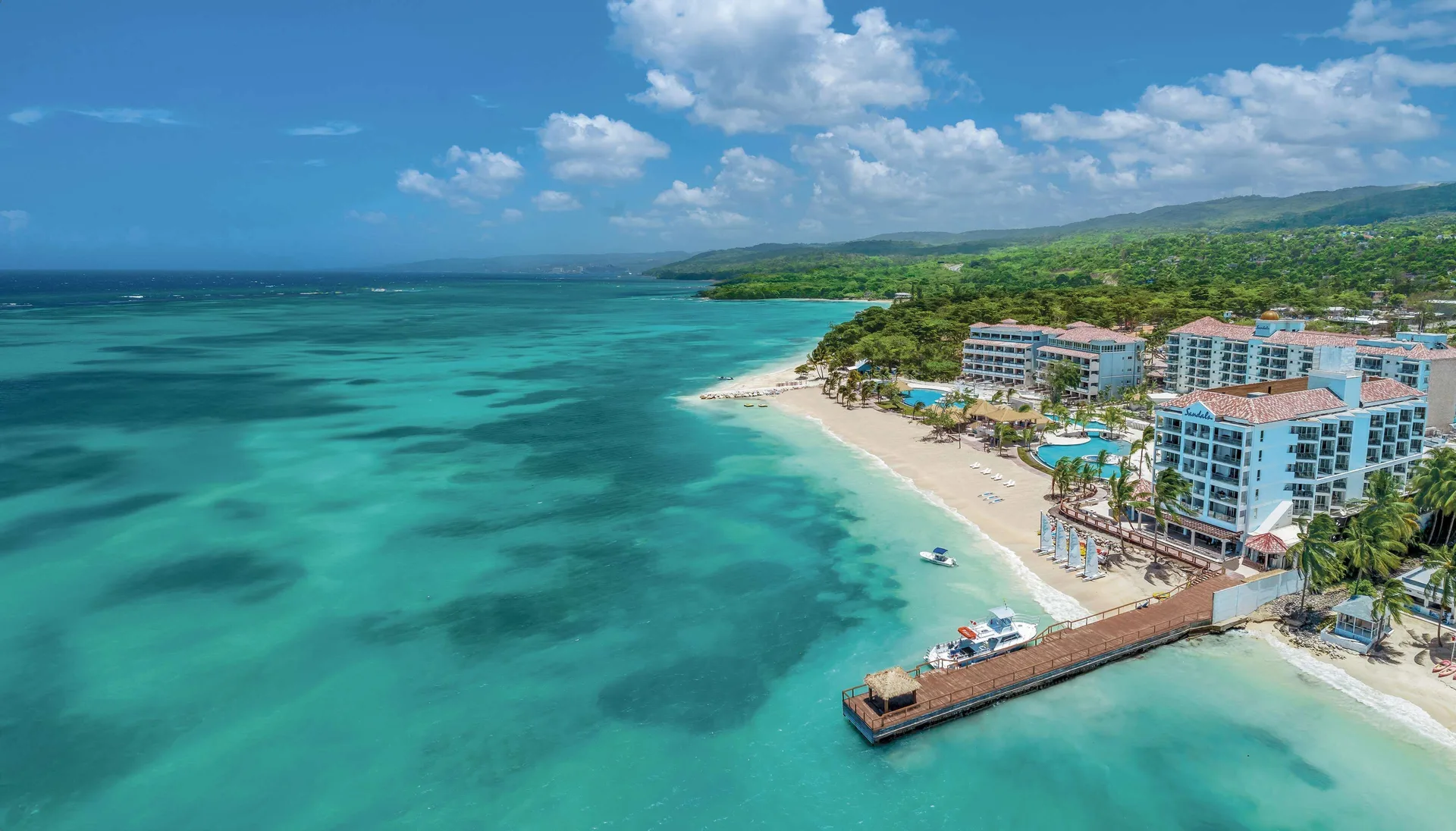 Sandals Dunns River couples-only all-inclusive resort with modern design and Ocho Rios beachfront setting