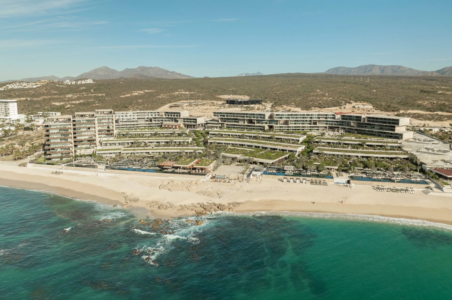 Solaz Luxury Collection Resort Los Cabos beachfront Marriott hotel with contemporary Baja design