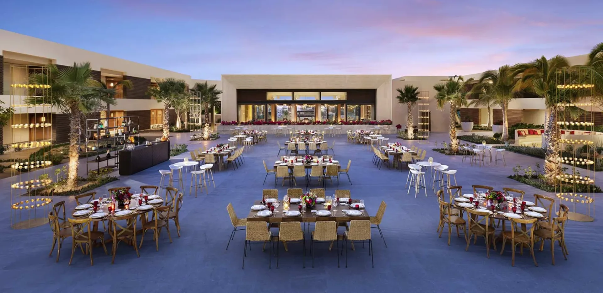 Shiawase Terrace Venue at Nobu Hotel Los Cabos