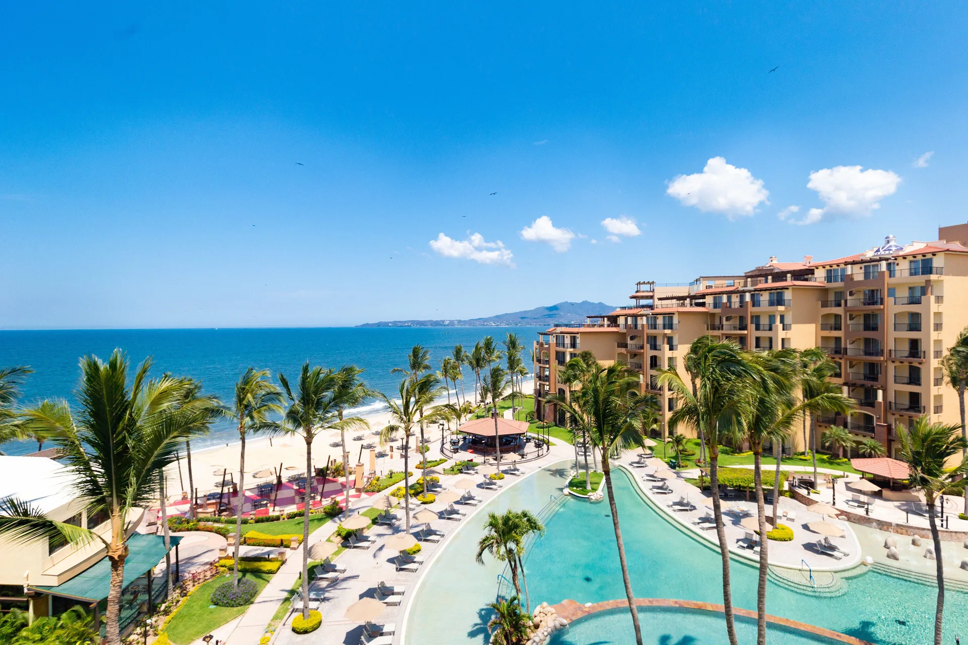 Villa Del Palmar Flamingos Beach Resort and Spa beachfront family resort with pools and spa amenities