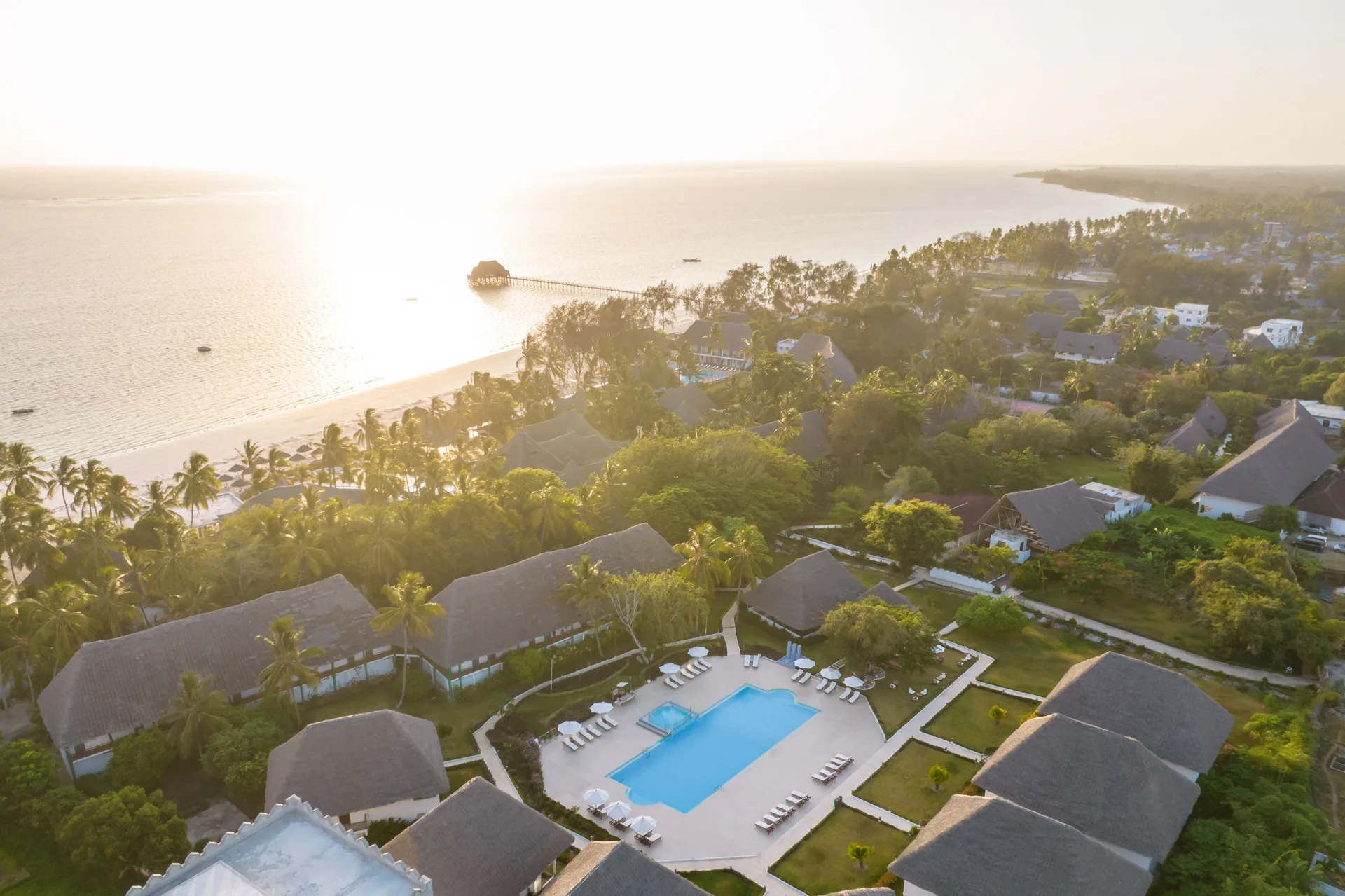 Kiwengwa Beach Resort Zanzibar beachfront resort with pools restaurants and family amenities