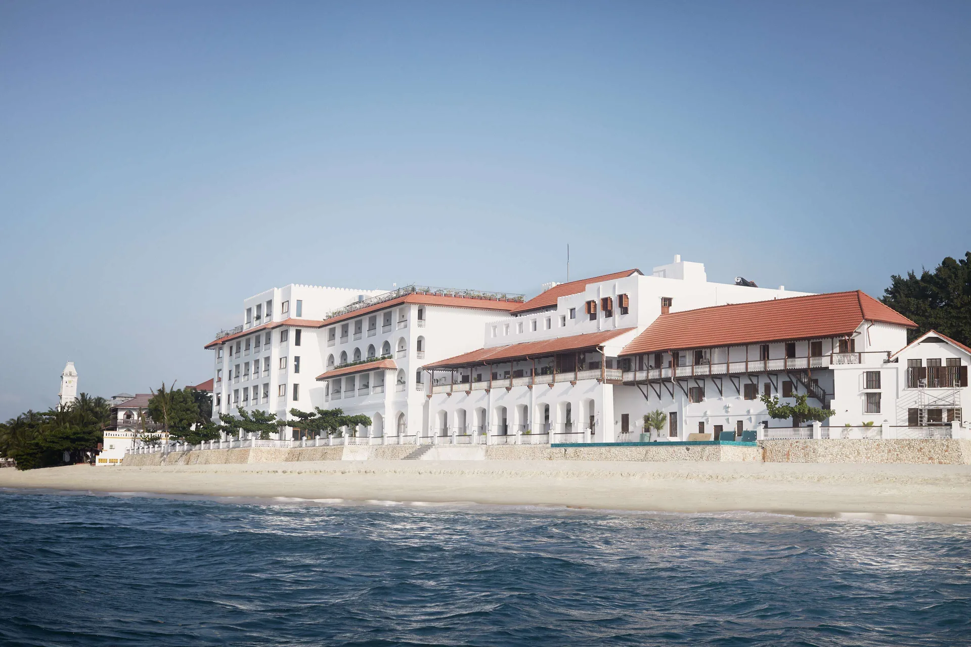 Park Hyatt Zanzibar luxury Stone Town beachfront hotel with heritage architecture and oceanfront dining