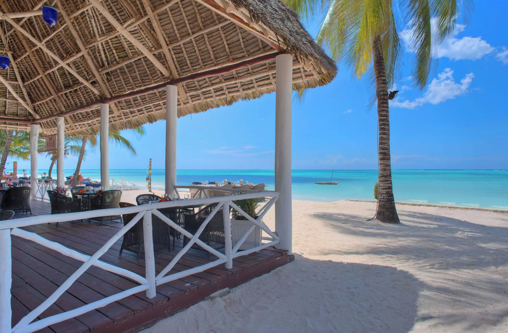 Sultan Sands Island Resort and Spa Zanzibar beach resort with Swahili style and ocean views