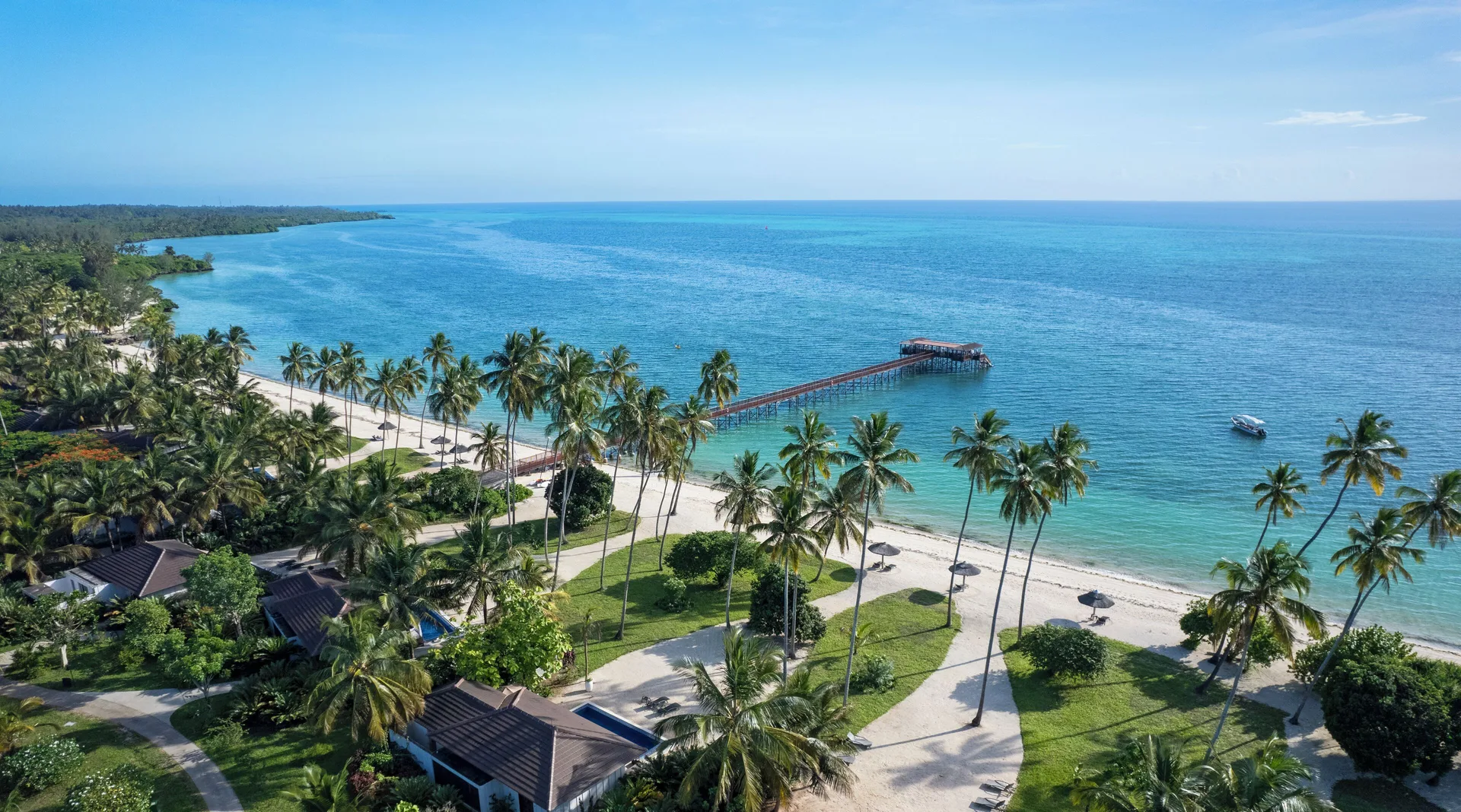 The Residence Zanzibar luxury villa resort with private pools and secluded beachfront setting