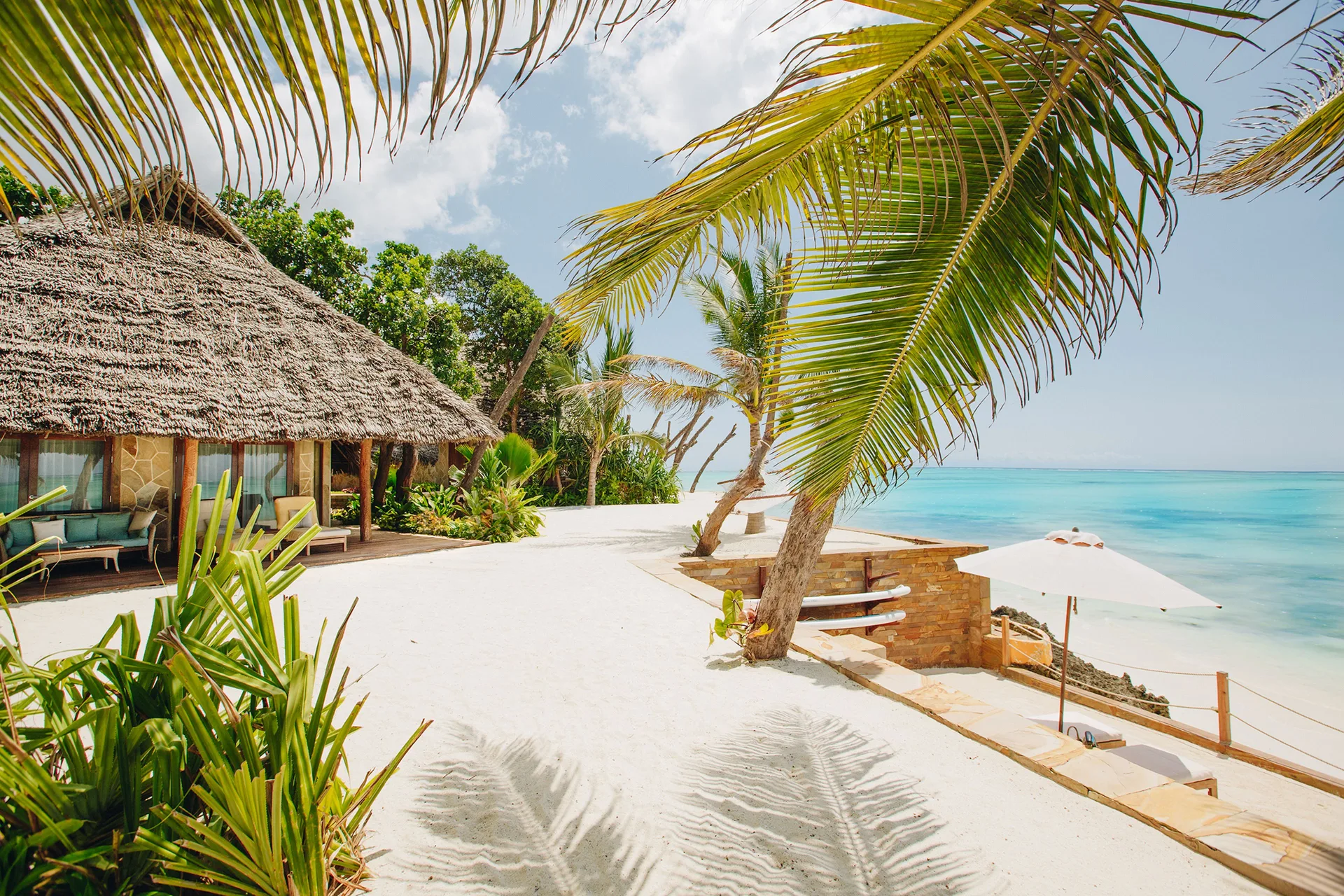 Tulia Zanzibar Unique Beach Resort luxury boutique resort with villas and oceanfront pool