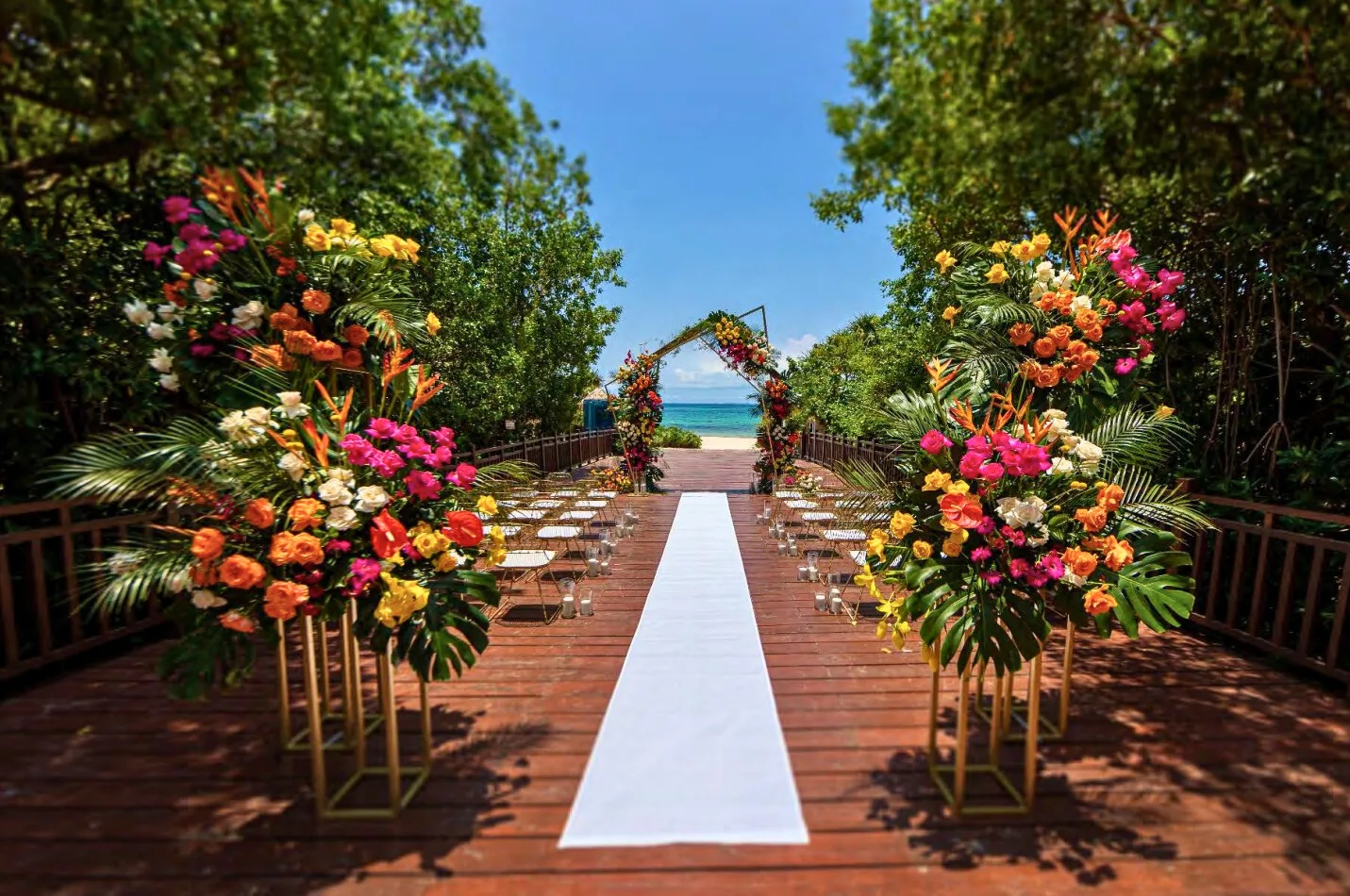 Beach Venue at Paradisus La Perla Riviera Maya