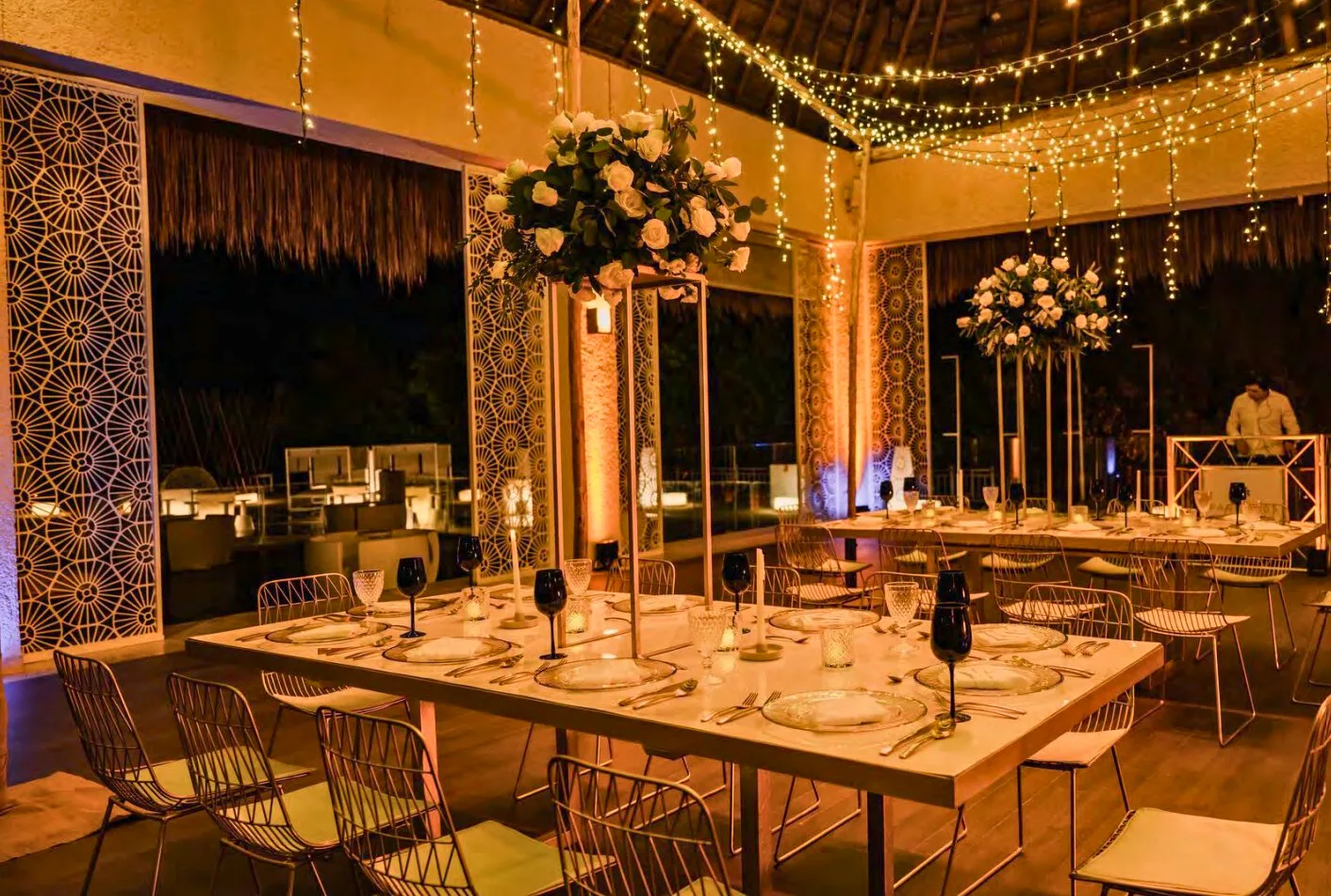 Purple Rooftop Venue at Paradisus La Perla Riviera Maya