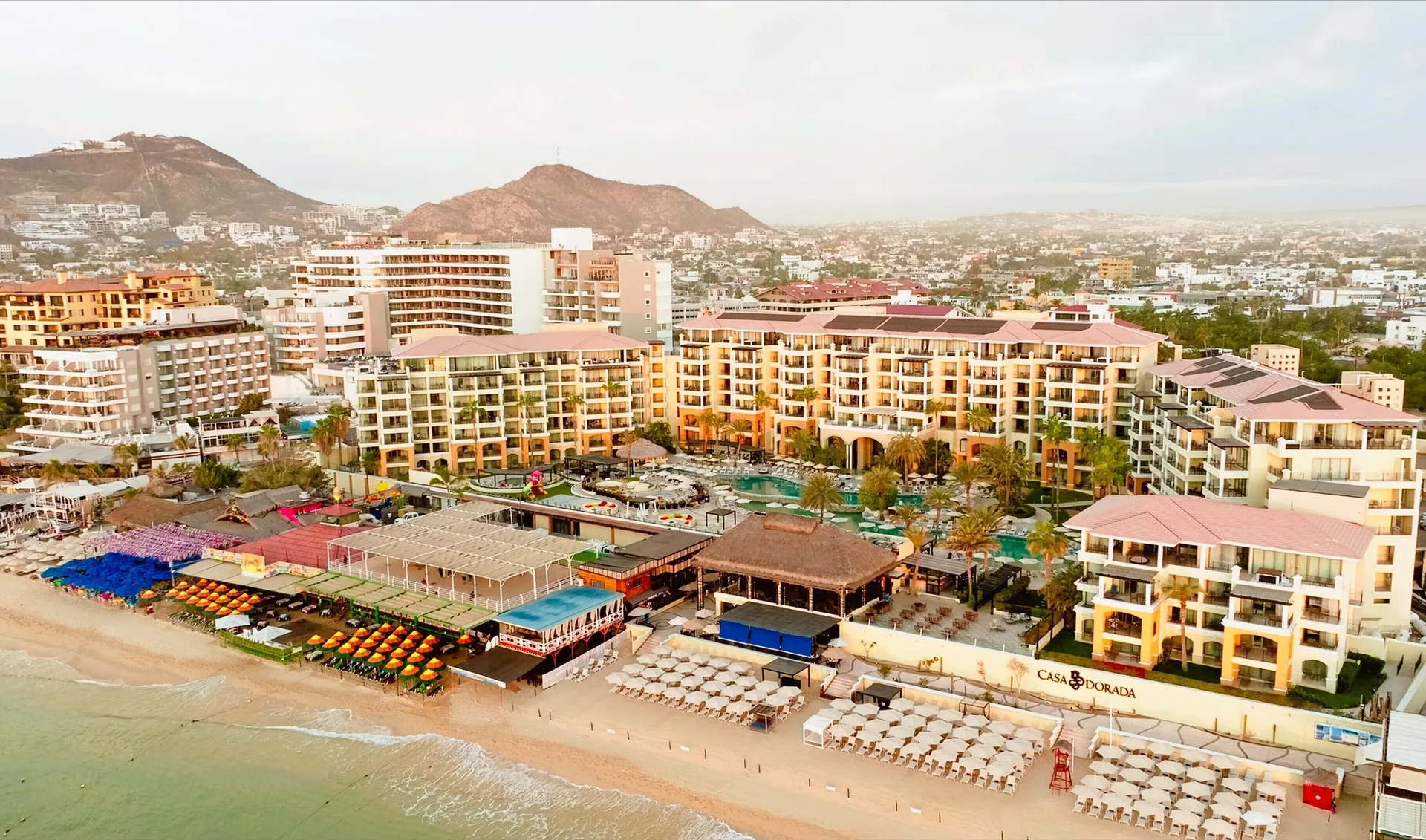 Casa Dorada Los Cabos Resort and Spa beachfront Medano Beach resort with suites and ocean views