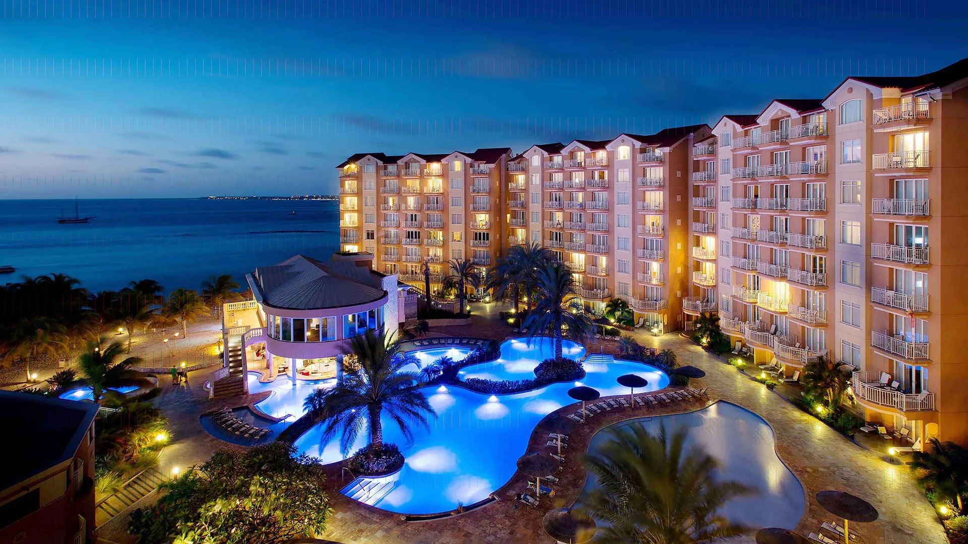 Divi Aruba Phoenix Beach Resort Palm Beach resort with suites and beachfront pool areas