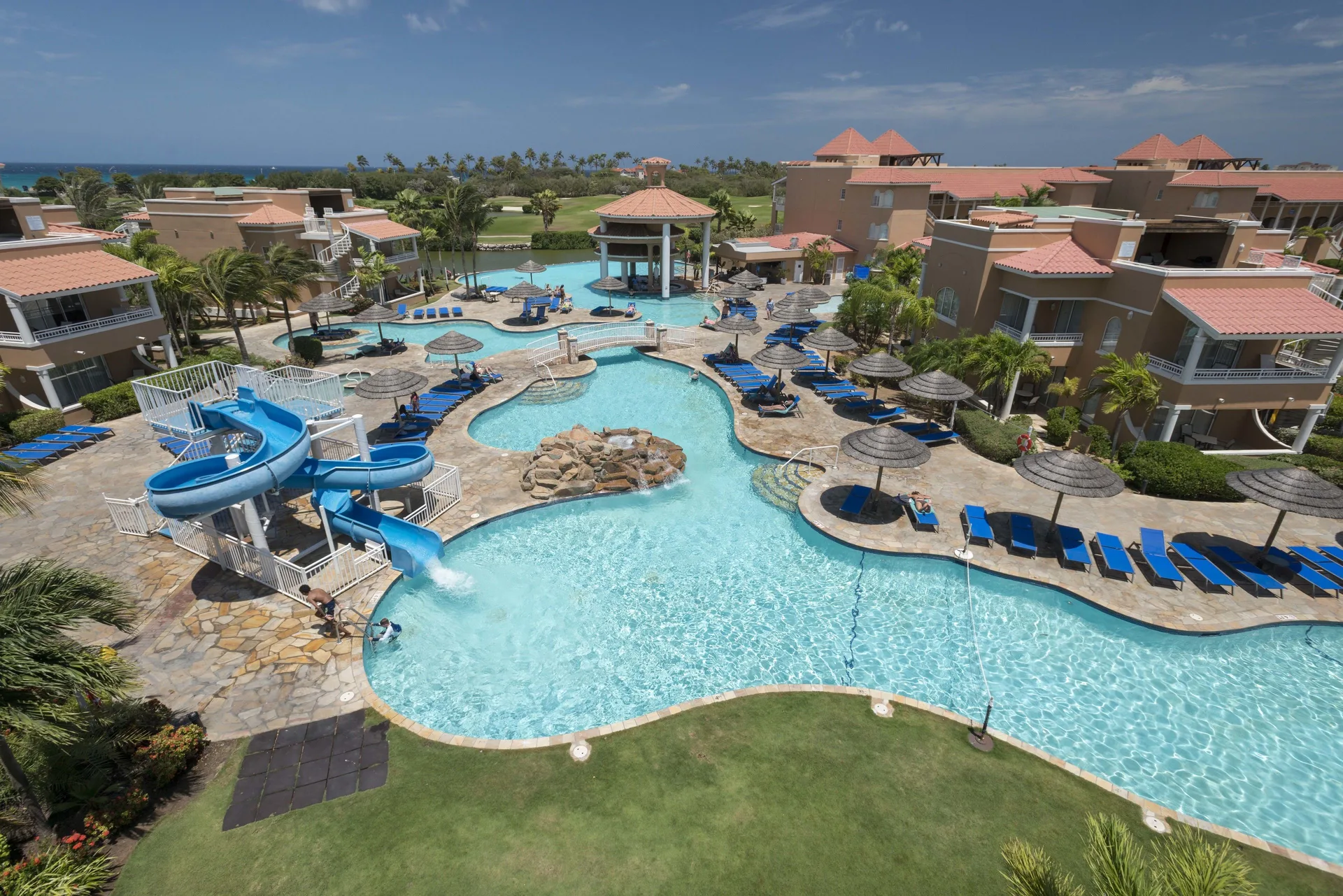 Divi Village All Inclusive Villas Aruba resort with spacious villas and golf course setting