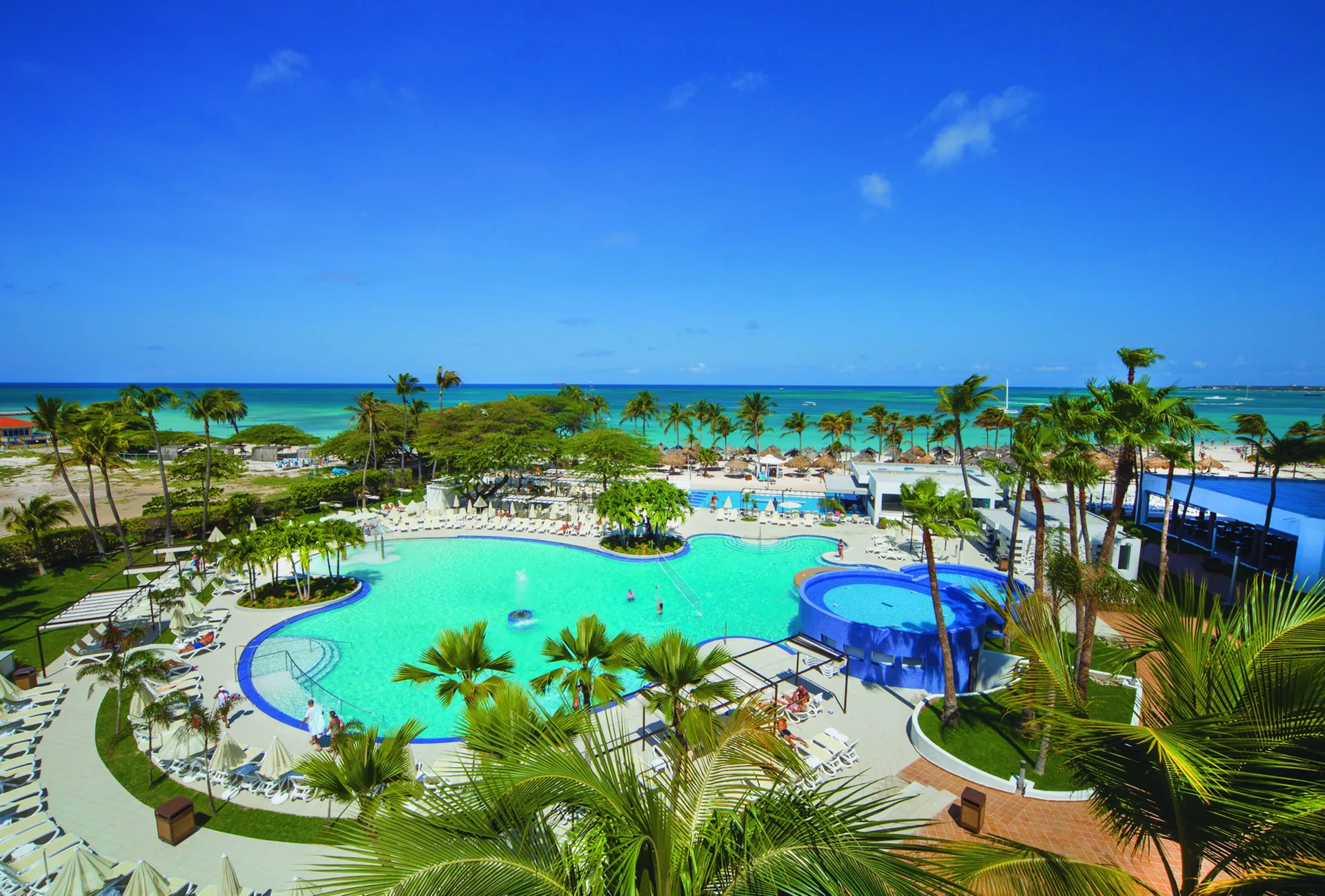 Hotel Riu Palace Antillas adults-only all-inclusive Palm Beach resort with casino and pools