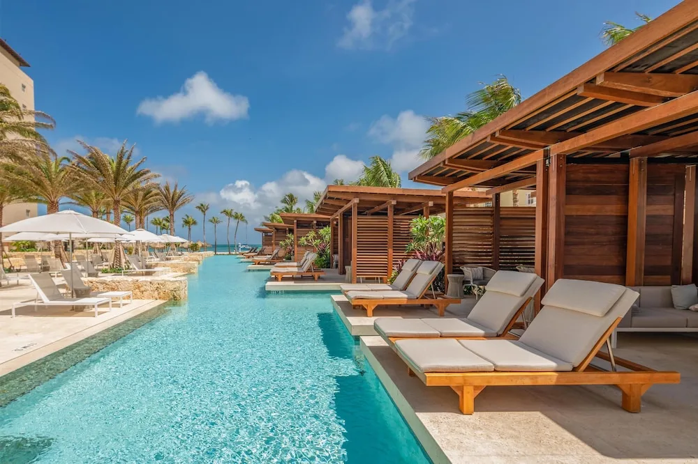 Hyatt Regency Aruba Resort and Casino Palm Beach resort with tropical pools and casino