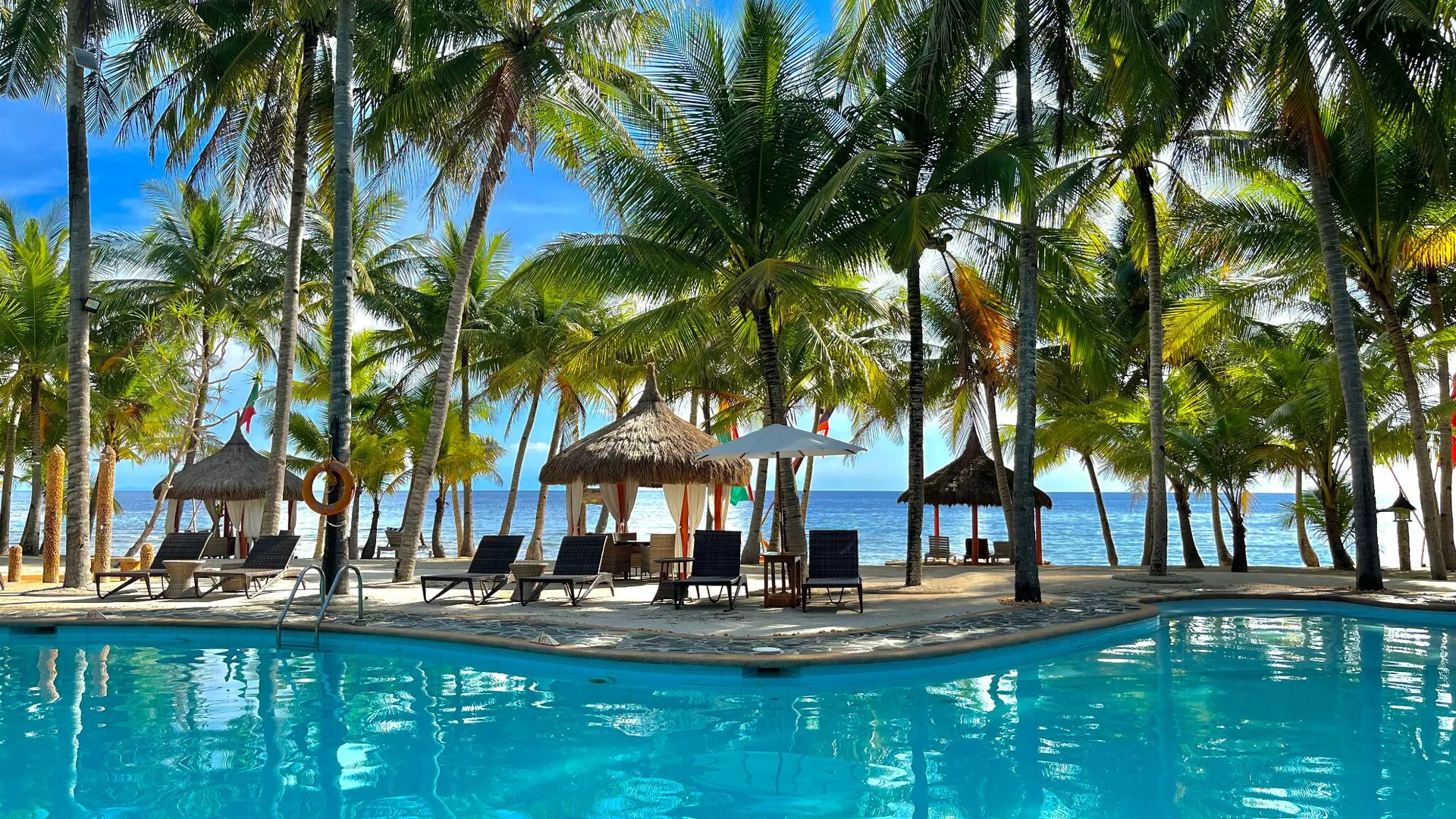 Coco Grove Beach Resort tropical Siquijor beachfront resort with gardens and island-style pools