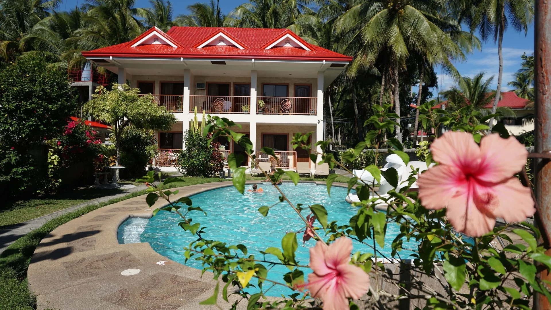Wellbeach Dive Resort Zamboanguita beachfront dive resort with sea views and pool
