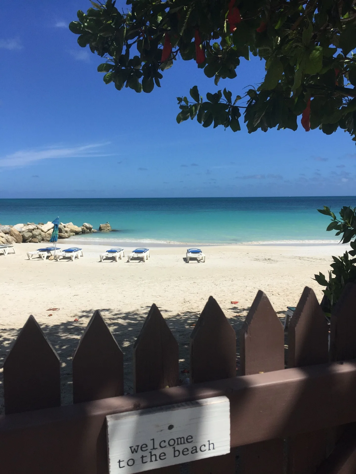 Buccaneer Beach Club relaxed Antigua apartment resort with tropical gardens near Dickenson Bay Beach