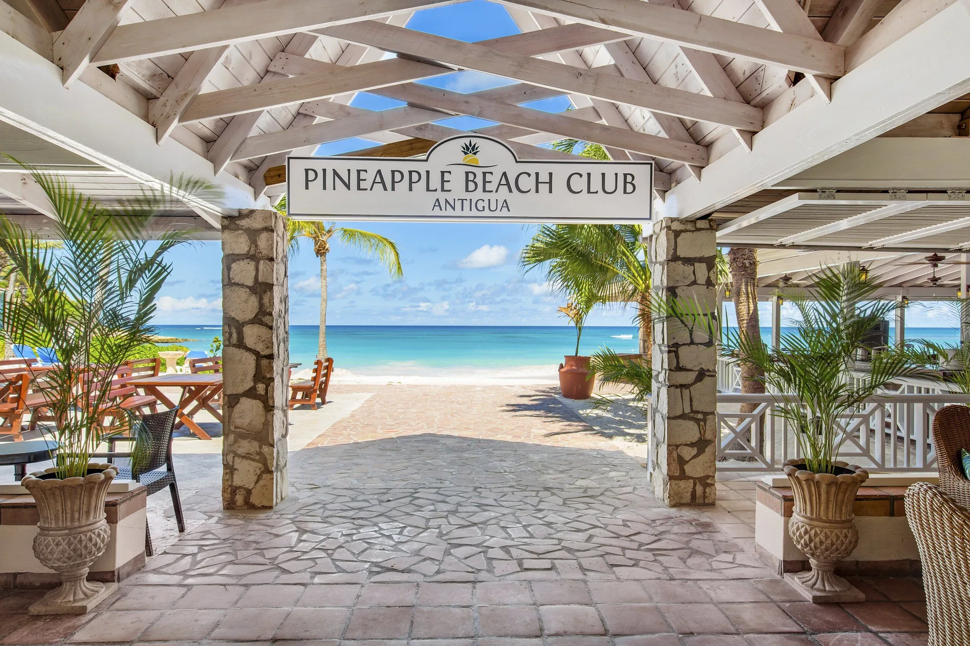 Pineapple Beach Club Antigua all-inclusive beach resort with casual island style and oceanfront setting