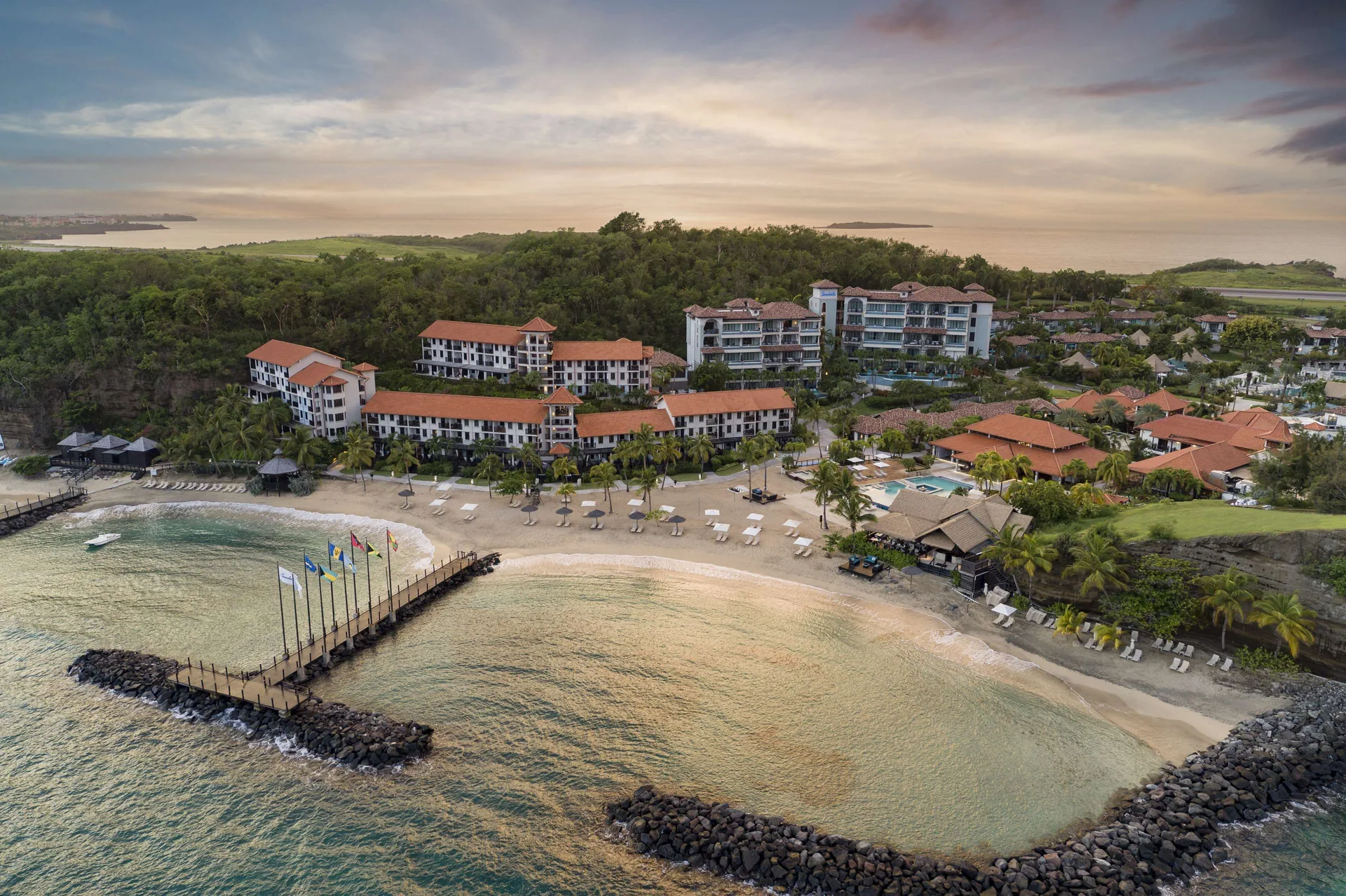 Sandals Grenada couples-only all-inclusive resort with beachfront pools and romantic Caribbean setting