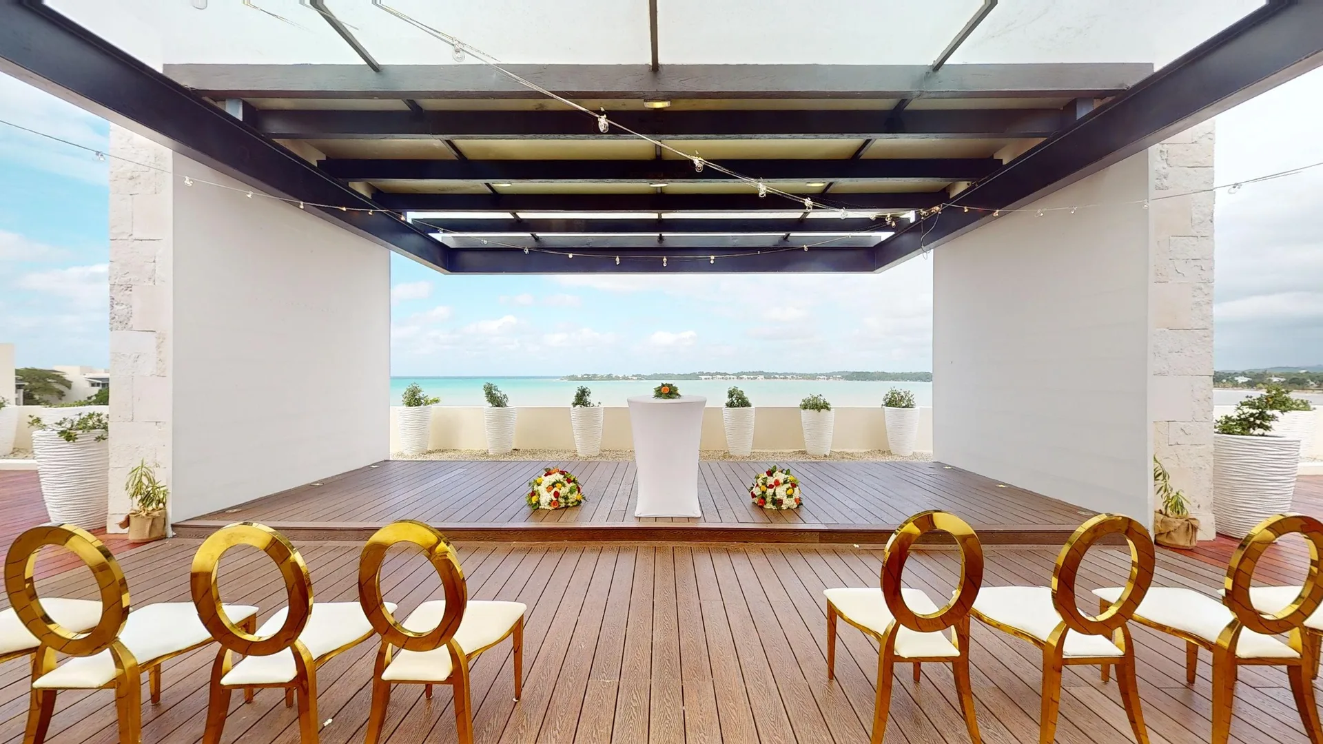 Chairman Ocean Pier Venue at Royalton Negril