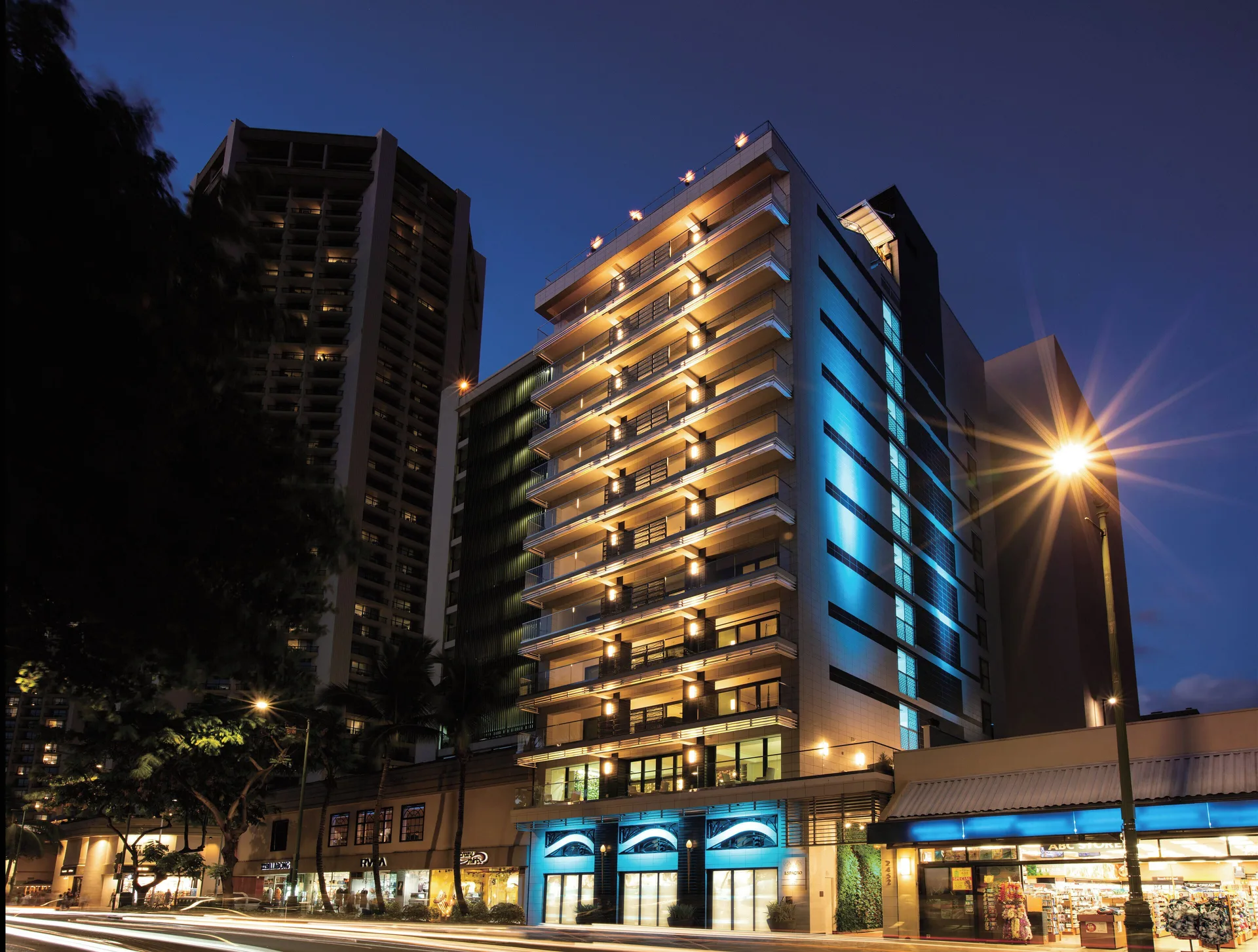 Espacio The Jewel Of Waikiki ultra-luxury boutique suites with ocean views near Waikiki Beach