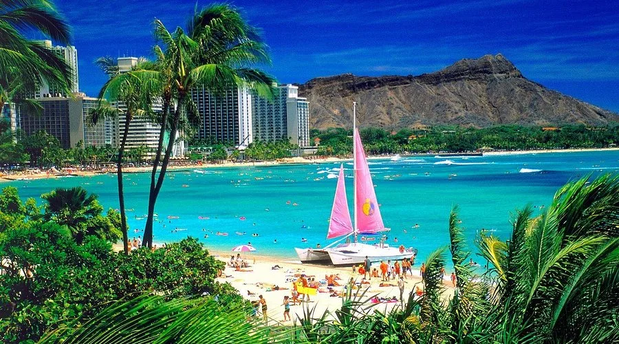 Waikiki Beach Walk near Shoreline Hotel Waikiki
