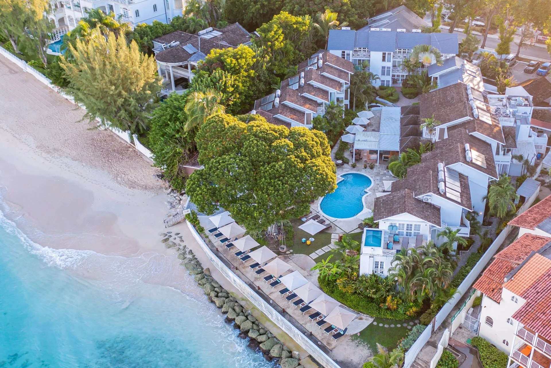 Treasure Beach Art Hotel Barbados all-inclusive boutique resort with artistic style beachfront setting and suites