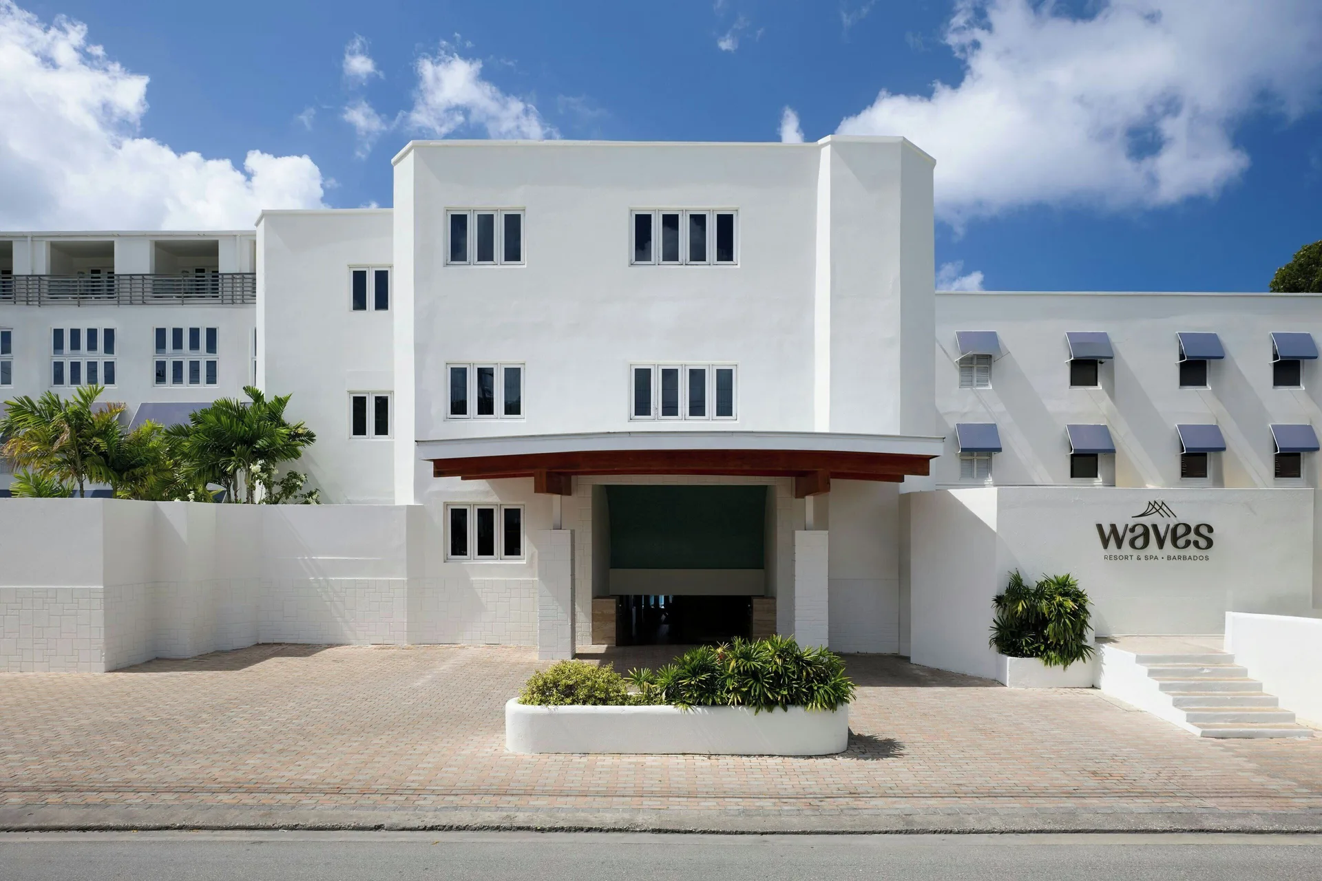 Waves Resort and Spa Barbados all-inclusive wellness resort with beachfront style spa focus and relaxed atmosphere