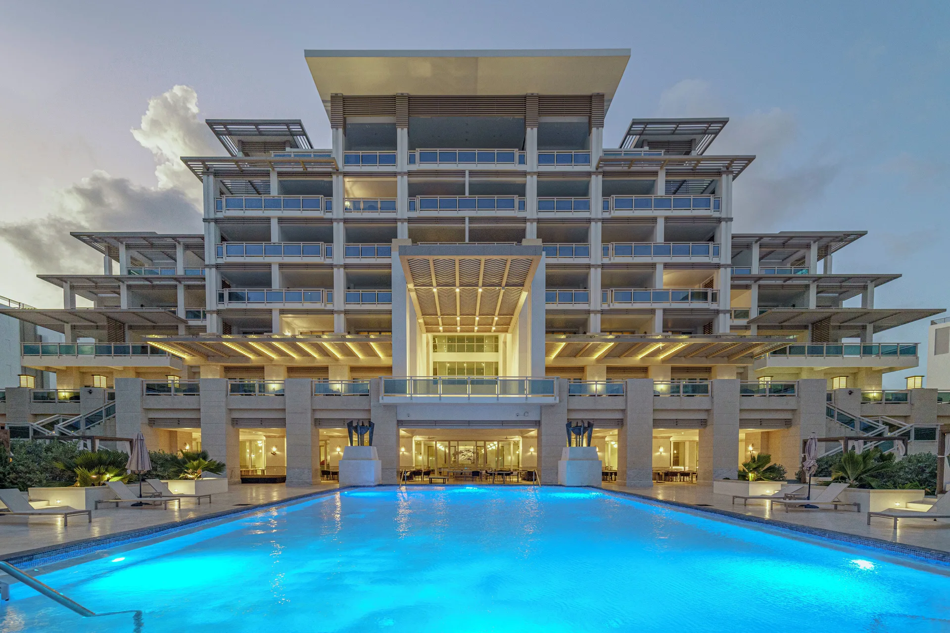 Wyndham Grand Barbados Sam Lords Castle all-inclusive resort with large beachfront setting pools and island views