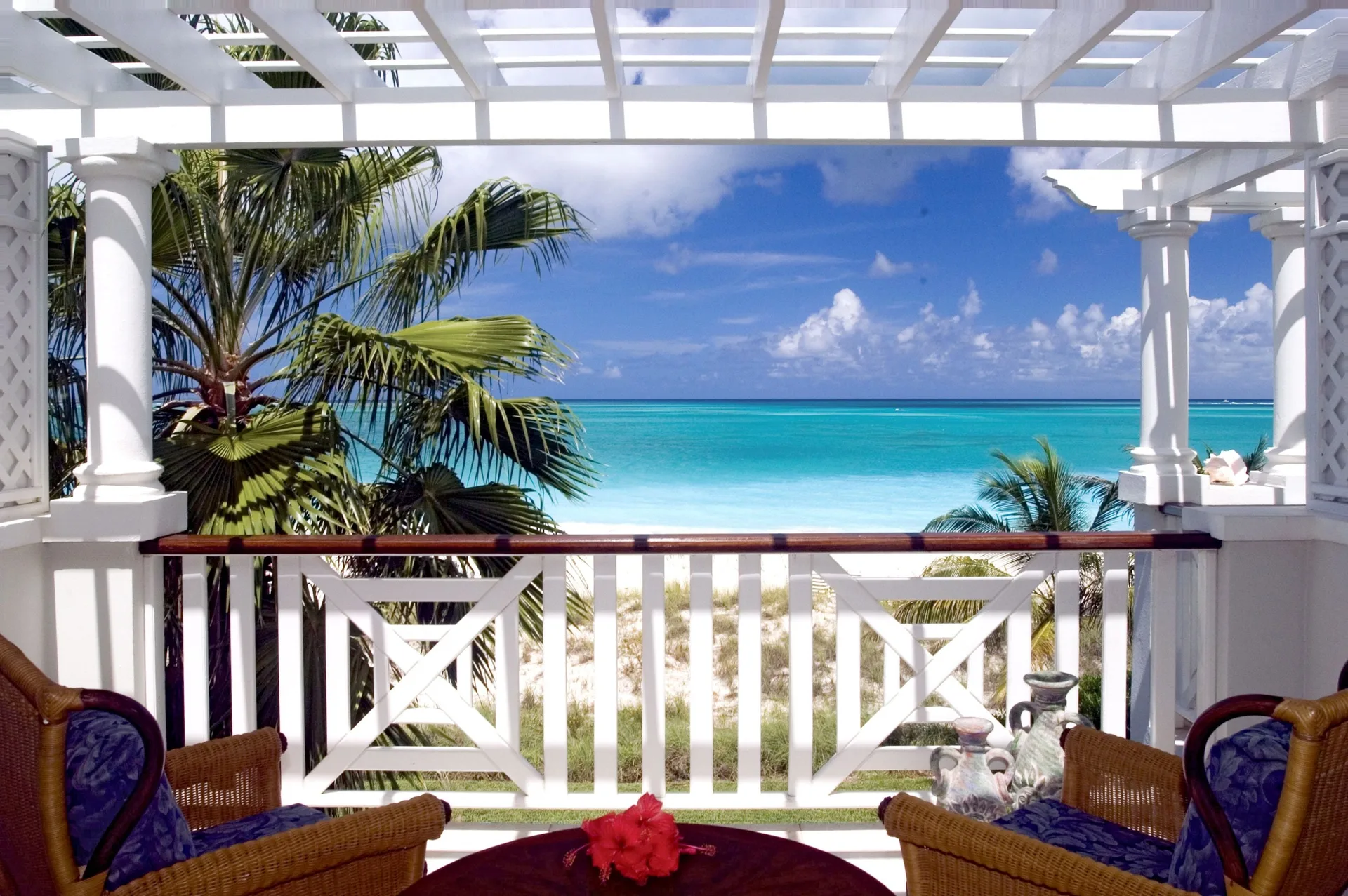 Royal West Indies Resort Grace Bay beachfront resort with gardens and relaxed pools