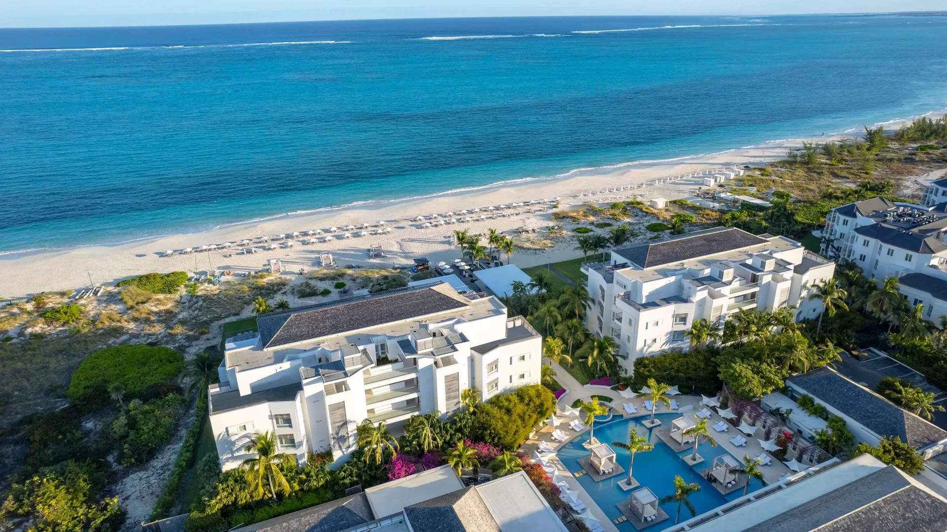 Wymara Resort and Villas contemporary beachfront resort with sleek design and ocean views