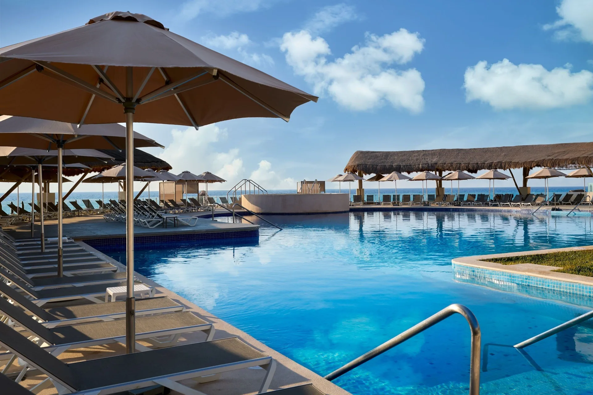 Marriott Cancun An All-Inclusive Resort beachfront family resort with modern style and pools