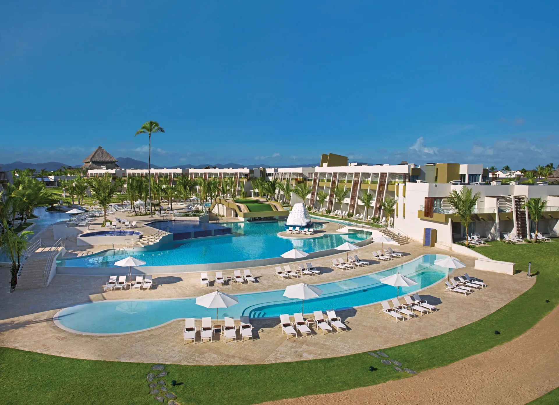 Dreams Onyx Resort & Spa all-inclusive beachfront resort with family-friendly pools and water features