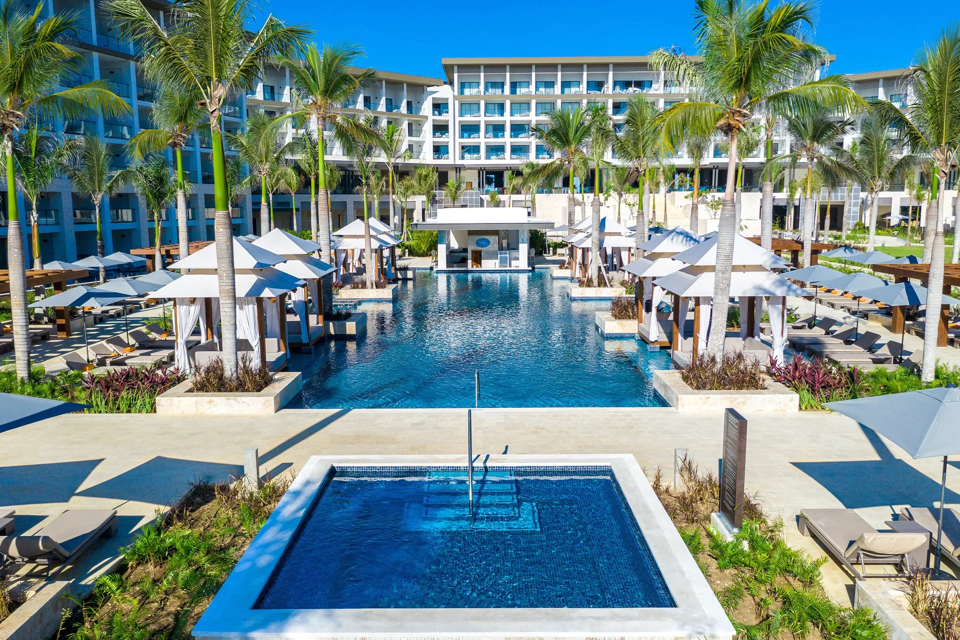 Hyatt Zilara Cap Cana adults-only all-inclusive beachfront resort with modern suites and pools