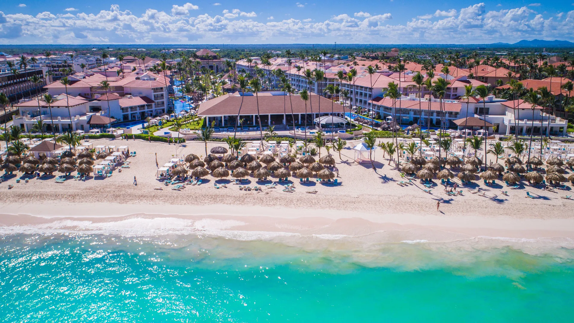 Majestic Mirage Punta Cana all-inclusive beachfront resort with spacious suites, pools, and upscale club areas