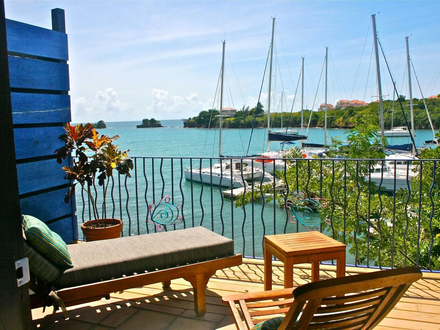 Inside the Water Front Suites at True Blue Bay Resort — from the hotel's own gallery.