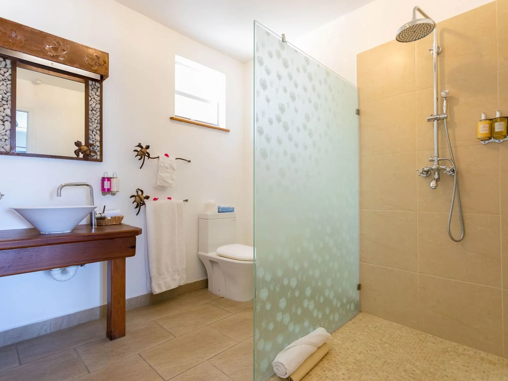 Inside the Water Front Suites at True Blue Bay Resort — from the hotel's own gallery.