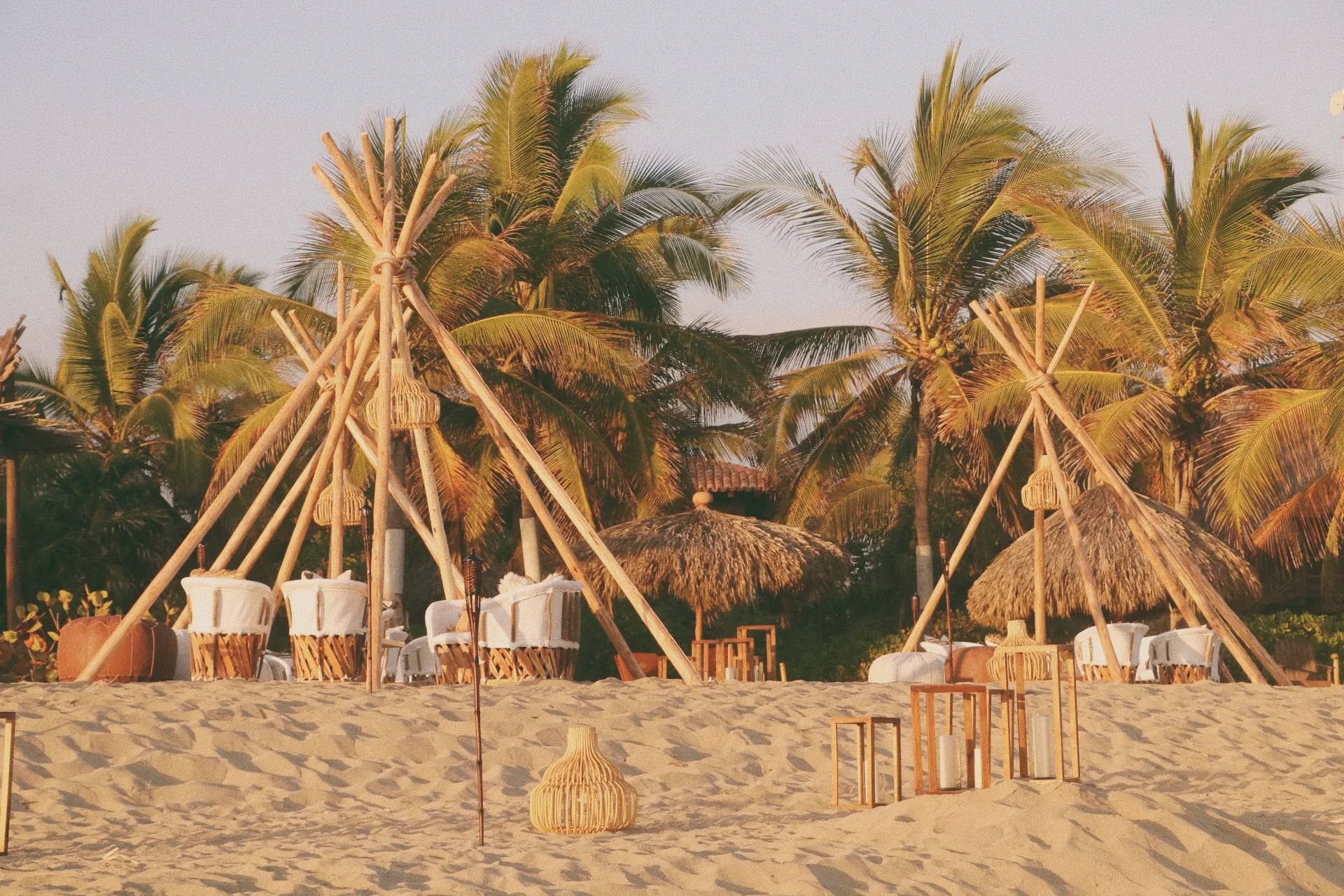 Beach Pergola Venue at Viva Tangerine