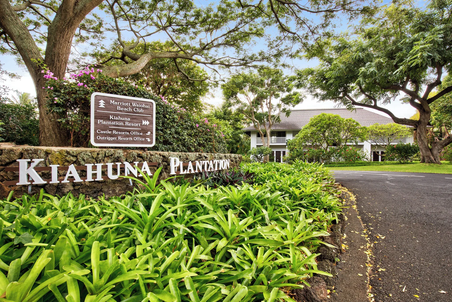 Kiahuna Plantation Resort Kauai by OUTRIGGER Poipu condo resort with plantation-style grounds