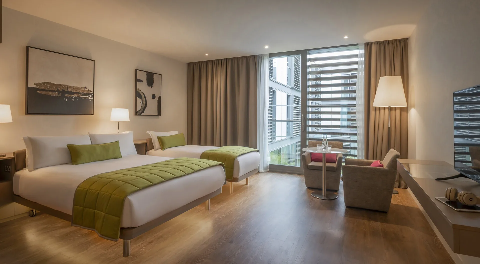 The Gibson Hotel modern Dublin Docklands hotel with 3Arena location and contemporary style