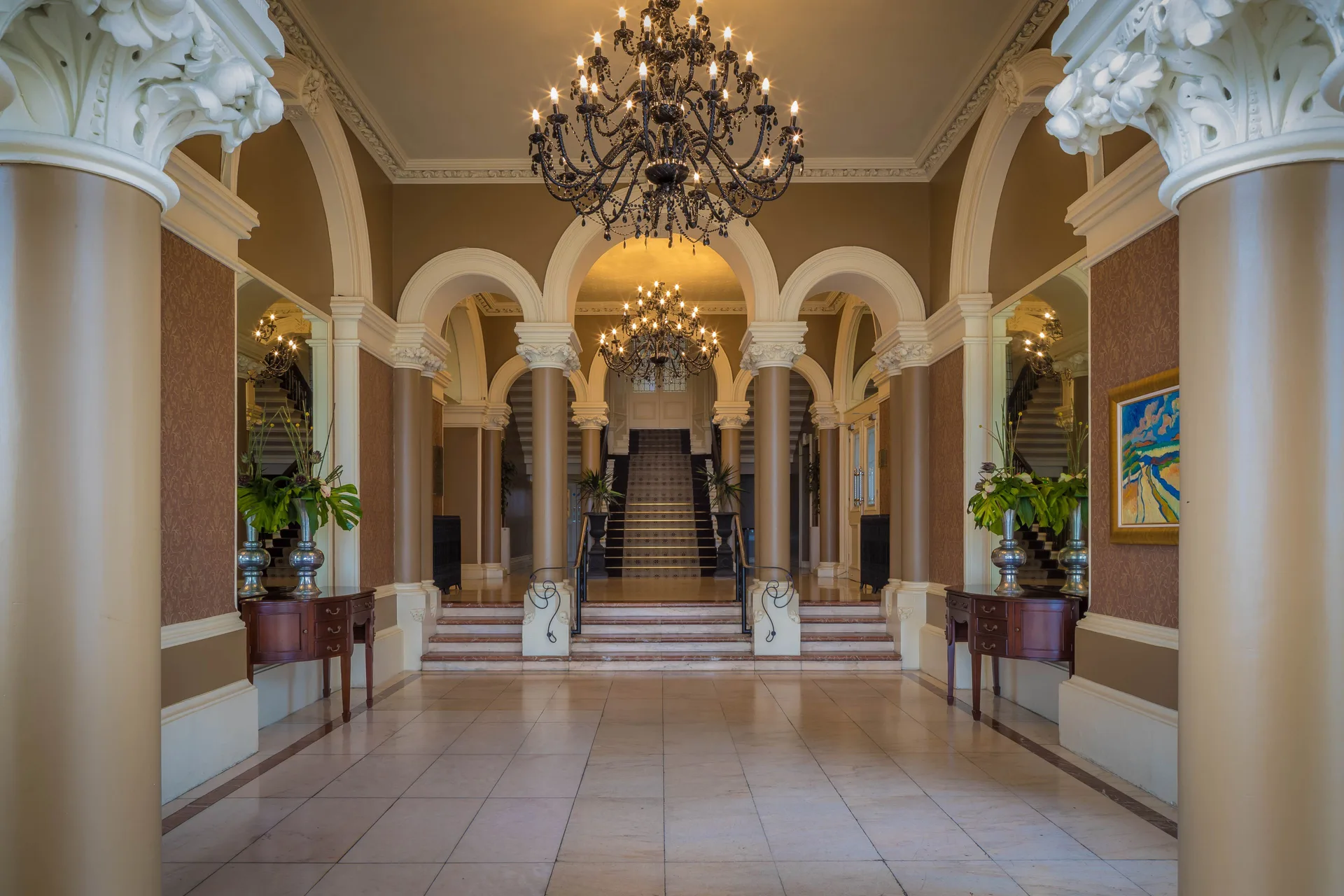 The Royal Marine Hotel historic Dun Laoghaire hotel with seaside setting and bay views